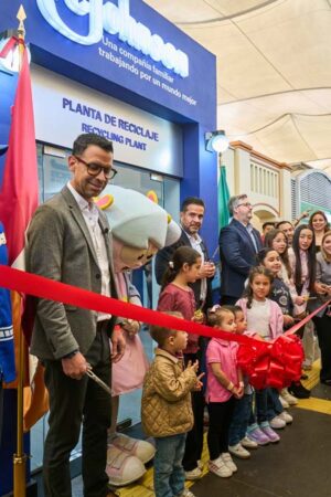 inauguración planta de reciclaje SC Johnson