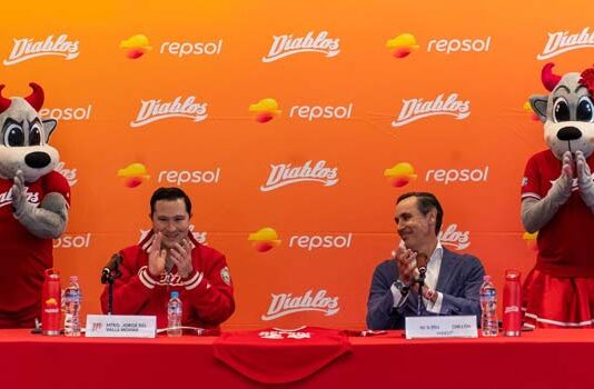 patrocinio Repsol a Diablos Rojos del México
