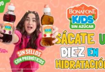 Bonafont Kids Uva y Manzana, nuevos sabores sin azúcar que promueven la hidratación infantil Bonafont Kids con Lara Campos