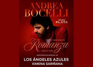 Los Ángeles Azules en concierto Andrea Bocelli