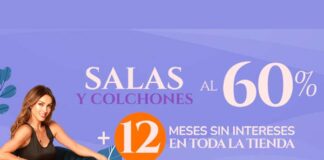 Salas y Colchones al 60% Muebles Dico