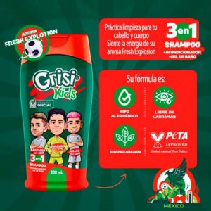 shampoo 3 en 1 Grisi Kids