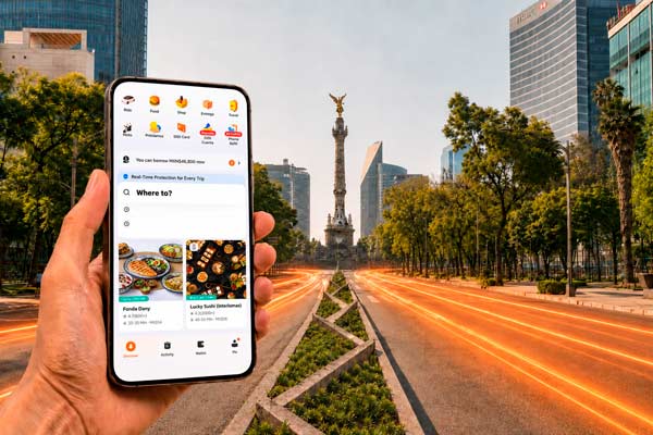 demanda de viajes y pedidos por DiDi en CDMX
