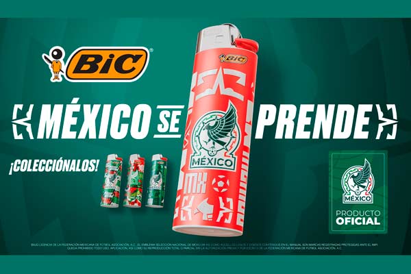 encendedores BIC Selección Nacional de México