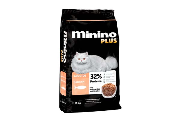 alimento seco Minino Plus Salmón