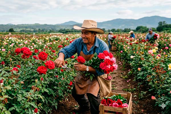 sector florícola en México