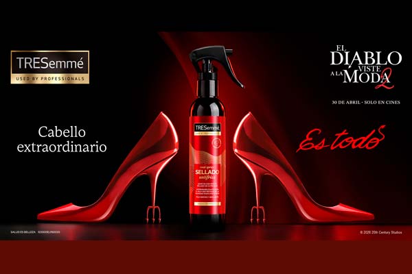 Temporada de lluvias y calor: TRESemmé lanza nueva solución para combatir el frizz Tresemmé Coat Spray Sellado Antifrizz