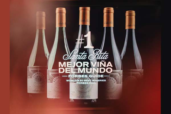 Santa Rita es reconocida por la revista Forbes como la mejor viña del mundo Santa Rita es reconocida como la mejor viña del mundo