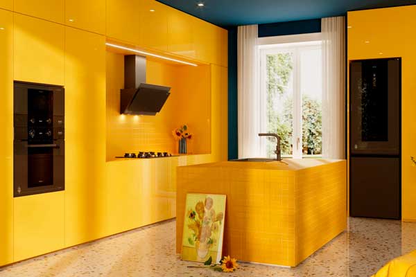 Teka-van-gogh-yellow-kitchen Teka Van Gogh cocinas