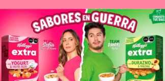 campaña Sabores en Guerra Kellogg's Extra
