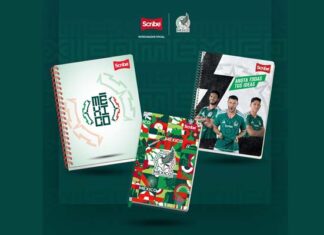 Scribe amplía su línea de cuadernos edición Selección Nacional de México cuadernos Selección Nacional Scribe