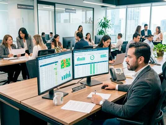 Software de control horario y ERP