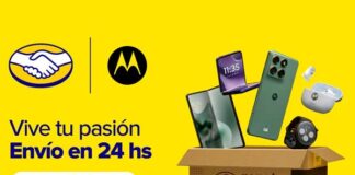 campaña co-branded Motorola y Mercado Ads