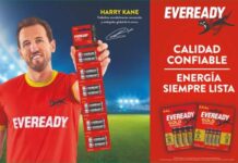 Harry Kane embajador de Eveready