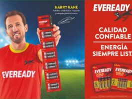 Eveready anuncia a Harry Kane como su nuevo embajador global Harry Kane embajador de Eveready