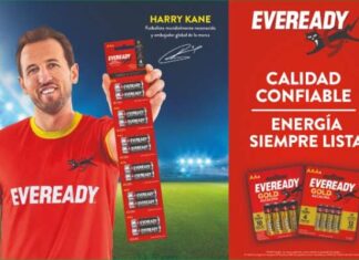 Eveready anuncia a Harry Kane como su nuevo embajador global Harry Kane embajador de Eveready