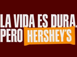 “La vida es dura. Pero HERSHEY’S” invita a ver las tensiones del día a día de manera positiva campaña La vida es dura pero Hershey's