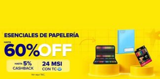 descuentos en papelería Mercado Libre