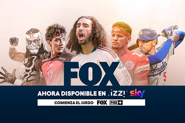 fox-llega-a-izzi-y-sky canales de tv de paga Fox en Izzi y Sky