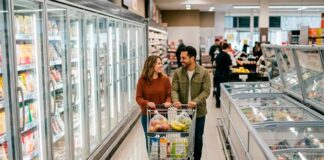 diseño de espacio en supermercados y restaurantes