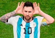 Messi pone fin a su historia con la albiceleste Lionel Messi se despide de la albiceleste