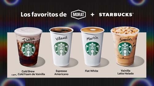 bebidas favoritas de los integrantes de Morat