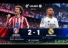 Jornada 7 de LaLiga 2026-2027: el derbi madrileño termina con victoria del Atlético de Madrid por 2-1 ante el Real Madrid LaLiga Atlético de Madrid