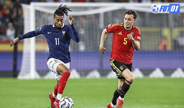 Arranque triunfal de la era Zidane: Francia vence 1-0 a Turquía y Bélgica en dos visitas consecutivas en la Liga de Naciones 1 Francia avanza en Liga de Naciones