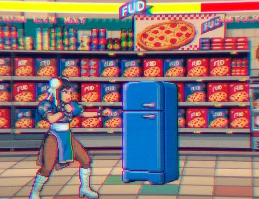 Lyn May entra al universo de Street Fighter de la mano de Pizzas FUD crossover Lyn May y Street Fighter