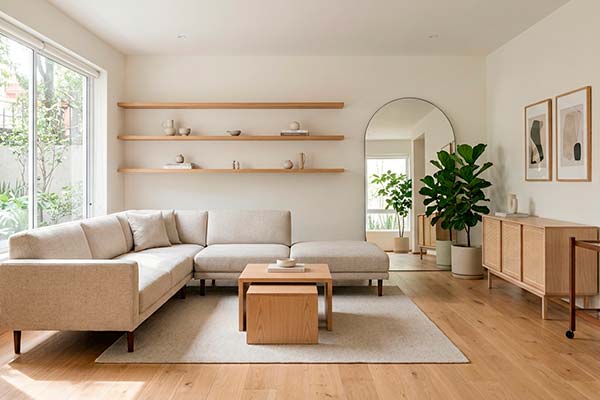 muebles-para-espacios-pequenos qué muebles para sala elegir para espacios pequeños