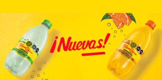 sabores Limonada y Naranjada Topo Chico