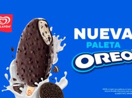 Paleta OREO: la nueva experiencia crujiente y cremosa que ofrece Helados Holanda paleta Oreo de Helados Holanda