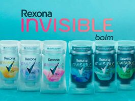 Rexona Invisible Balm: Nuevo antitranspirante que revoluciona el formato en barra fragancias Rexona Invisible Balm