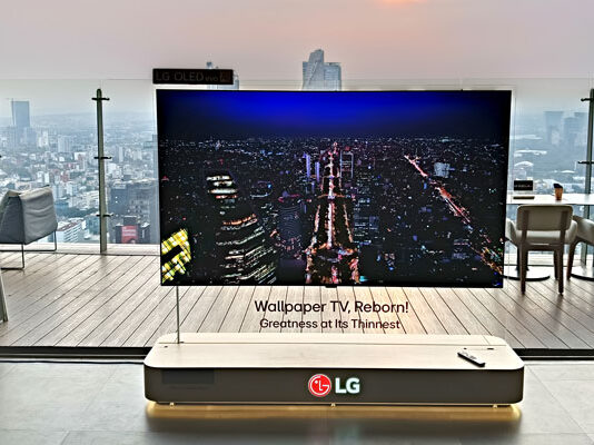 LG OLED evo W6 Wallpaper llega a México: un televisor OLED inalámbrico de menos de 1 cm de grosor LG OLED evo W6 Wallpaper